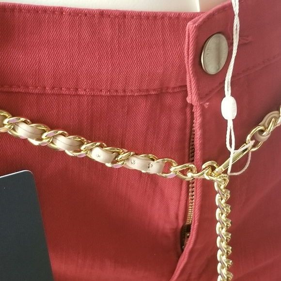 TORY BURCH LEATHER AND CHAIN BELT (NWT) - Picture 3 of 8